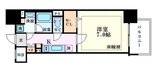 アーバネックス心斎橋Ⅱの物件間取画像